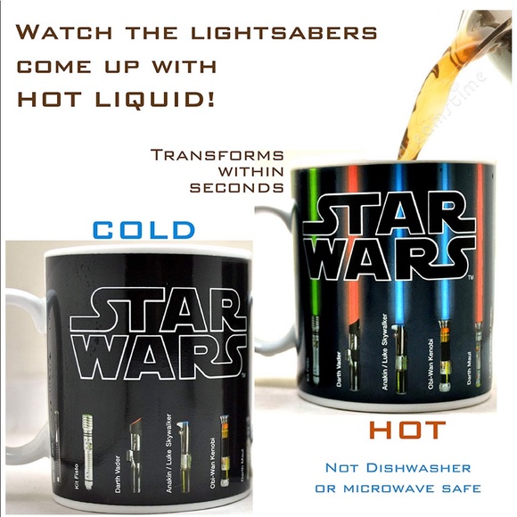 Heat changing Star Wars Mug!! - Picture 2 of 8